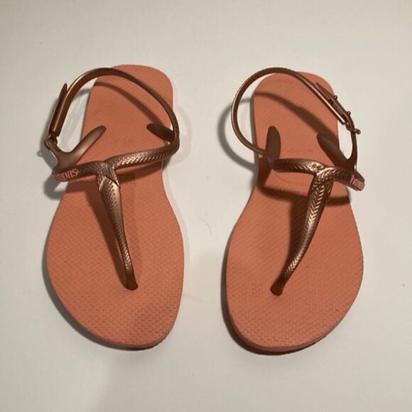 New Havaianas peach sandals - Picture 2 of 3